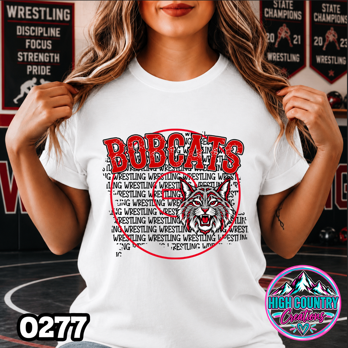 0277 SUBWAY ART WRESTLER TEE