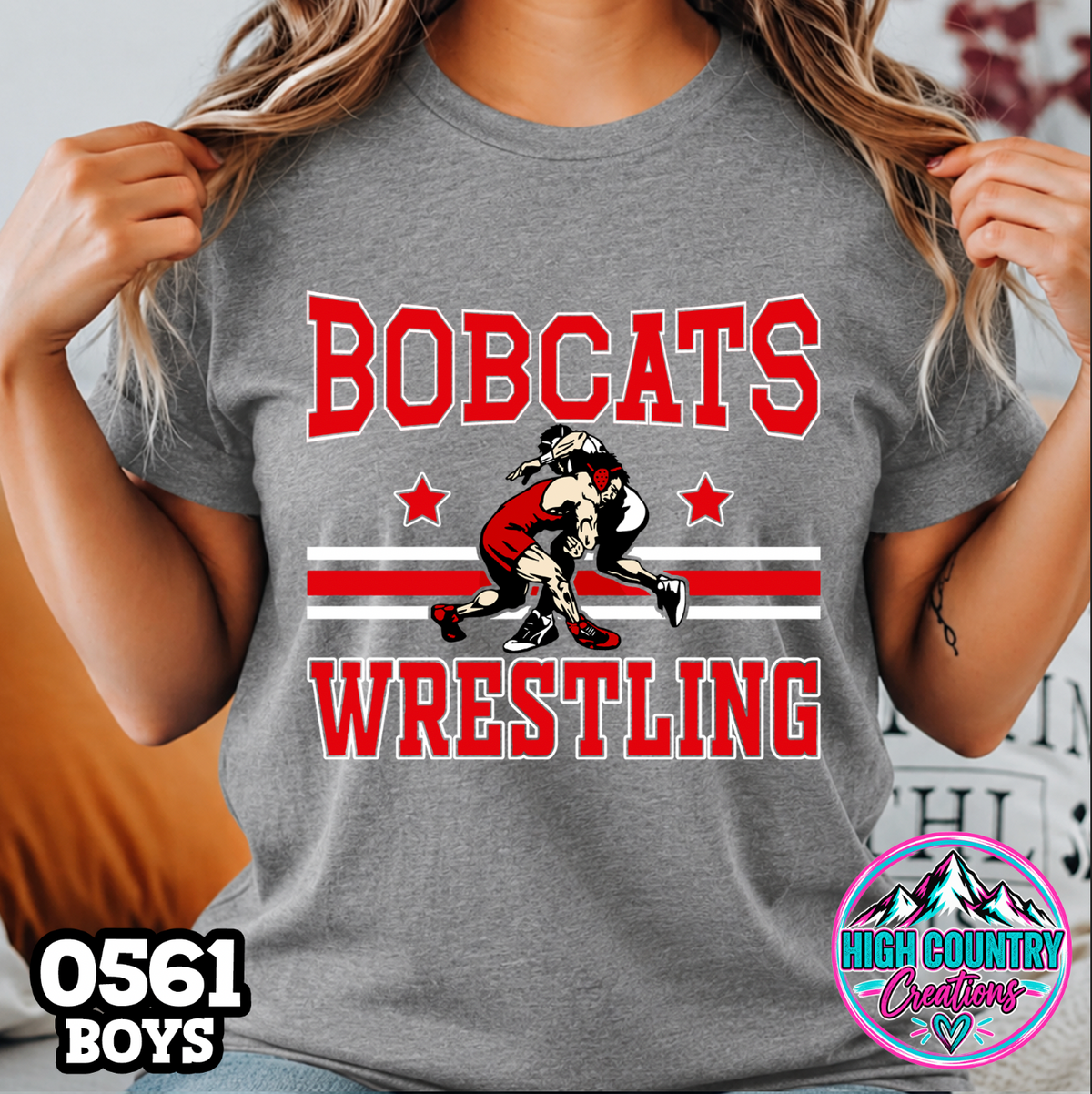 0561 BOYS Wrestling Spirit Tee