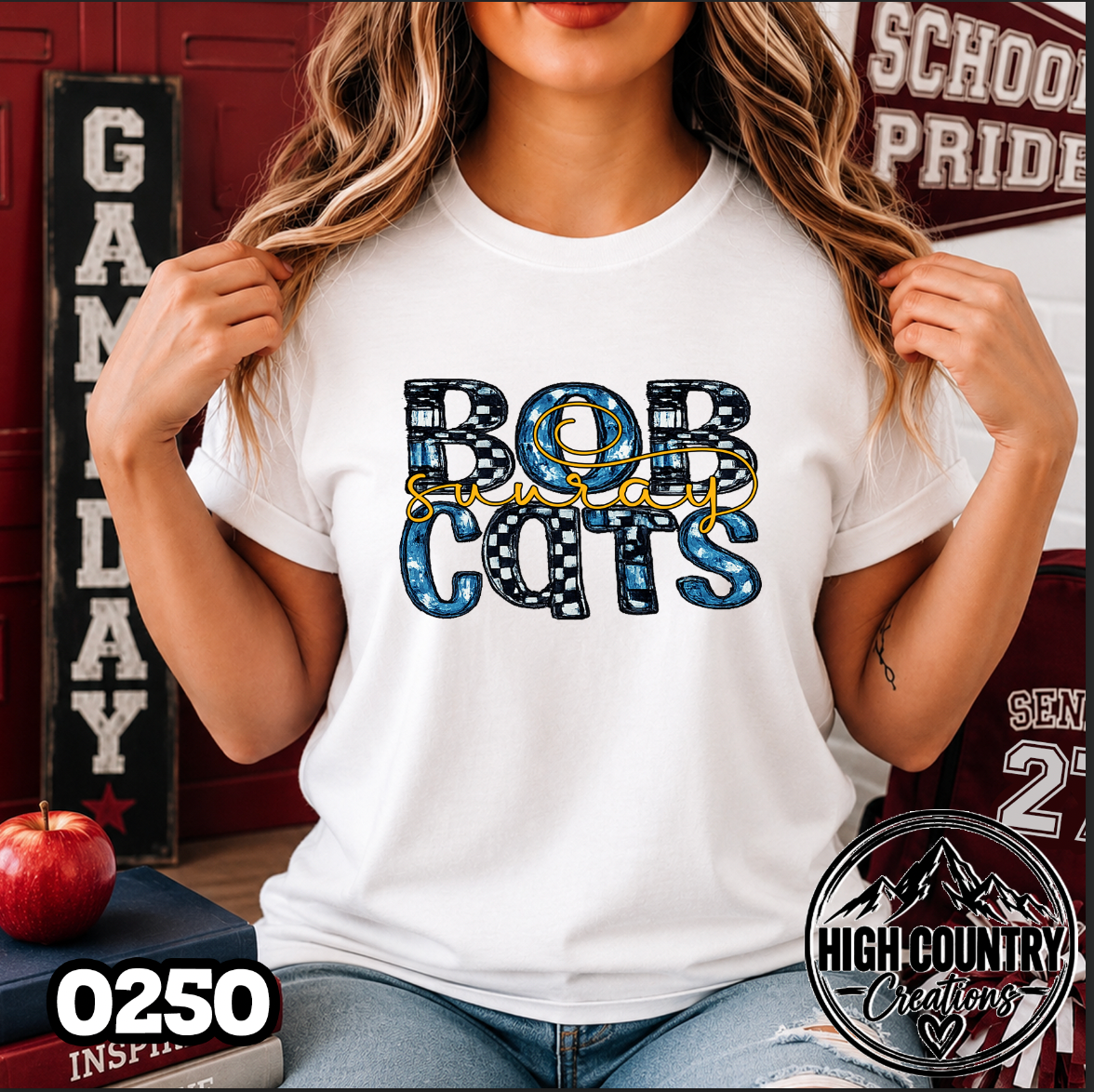 0250 Scribble Team School Spirit Tee