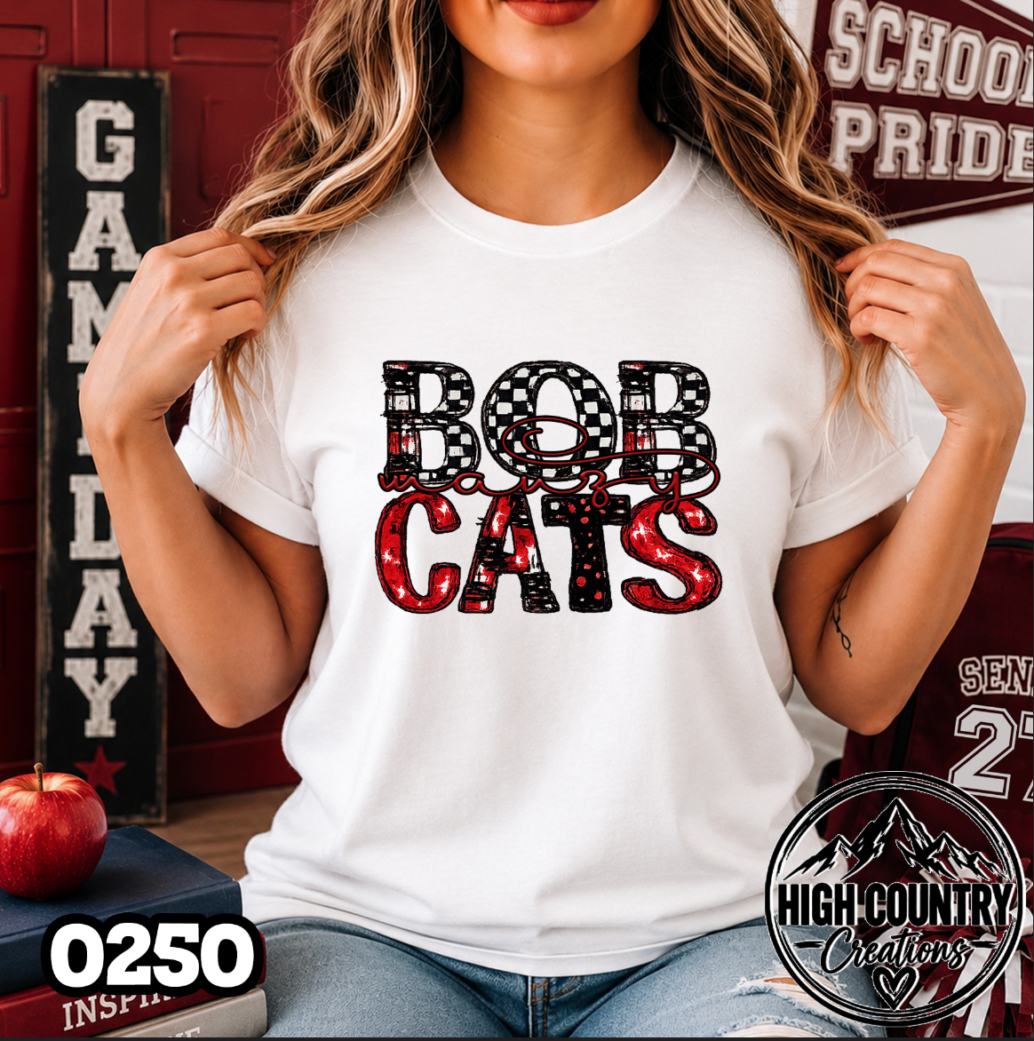 0250 Scribble Team School Spirit Tee