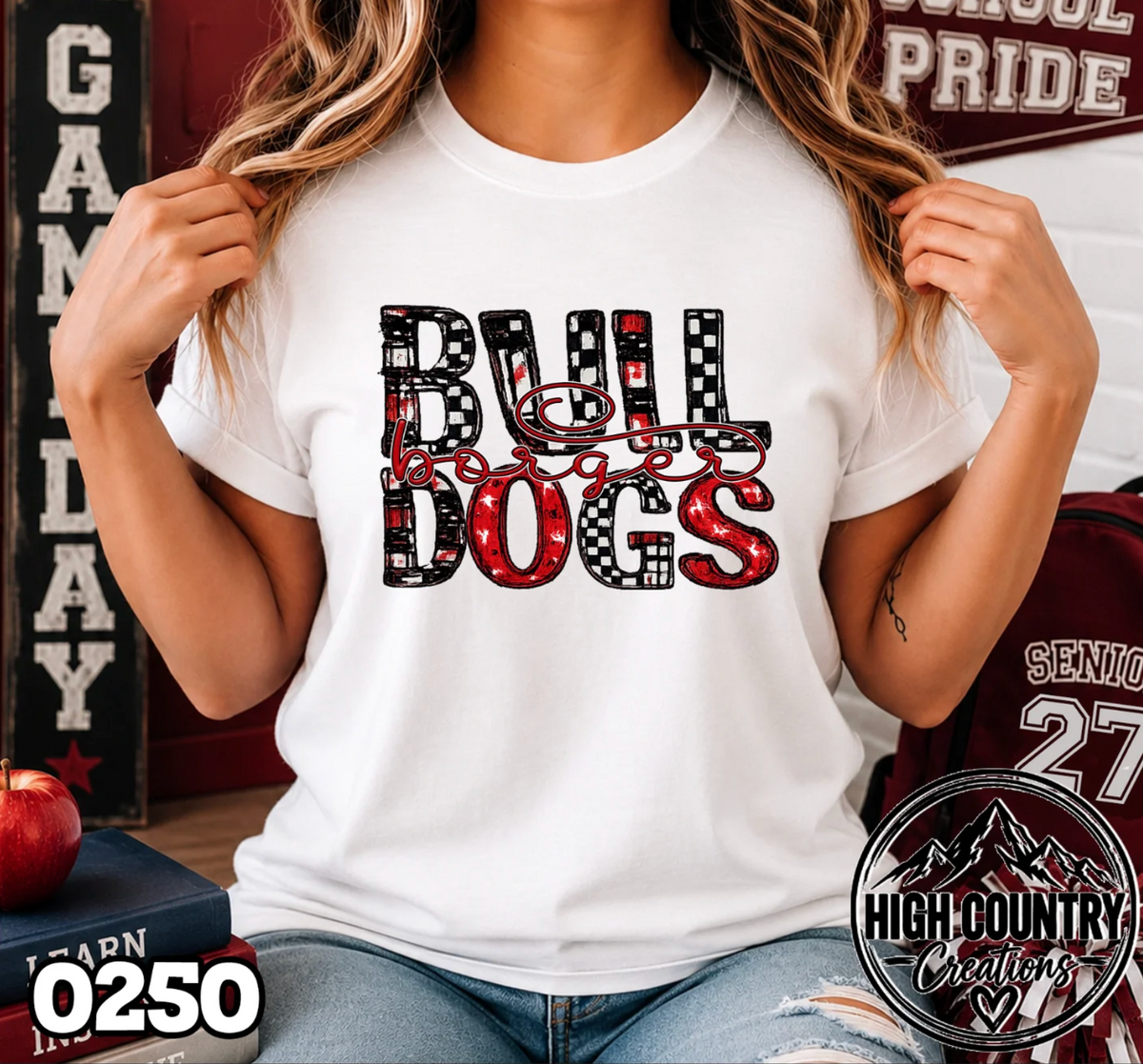 0250 Scribble Team School Spirit Tee