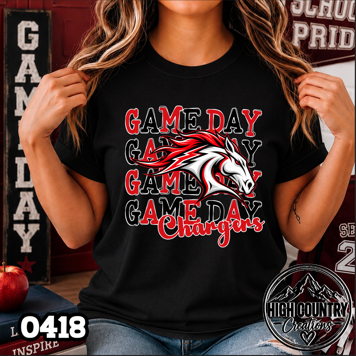 0418 GAME DAY MASCOT