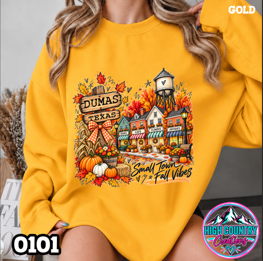 0101 SMALL TOWN FALL VIBES