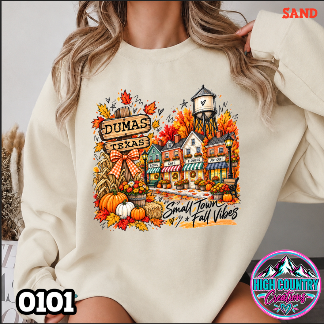 0101 SMALL TOWN FALL VIBES