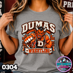 0304 WRESTLING MASCOT BANNER