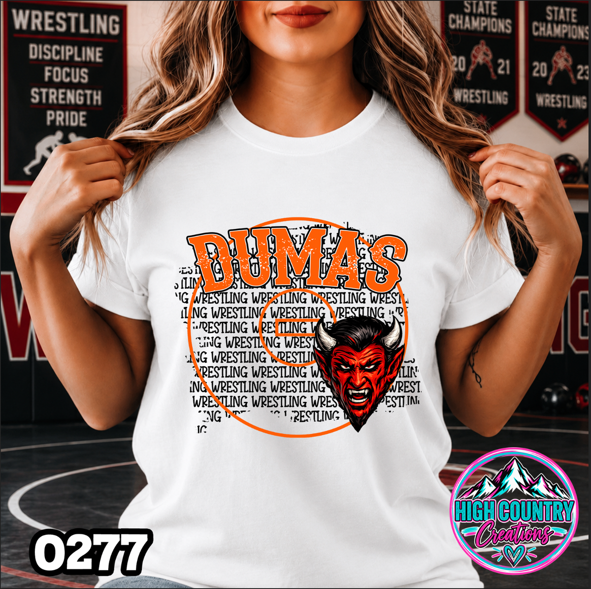 0277 SUBWAY ART WRESTLER TEE