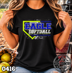 0416 SOFTBALL DIAMOND GRUNGE