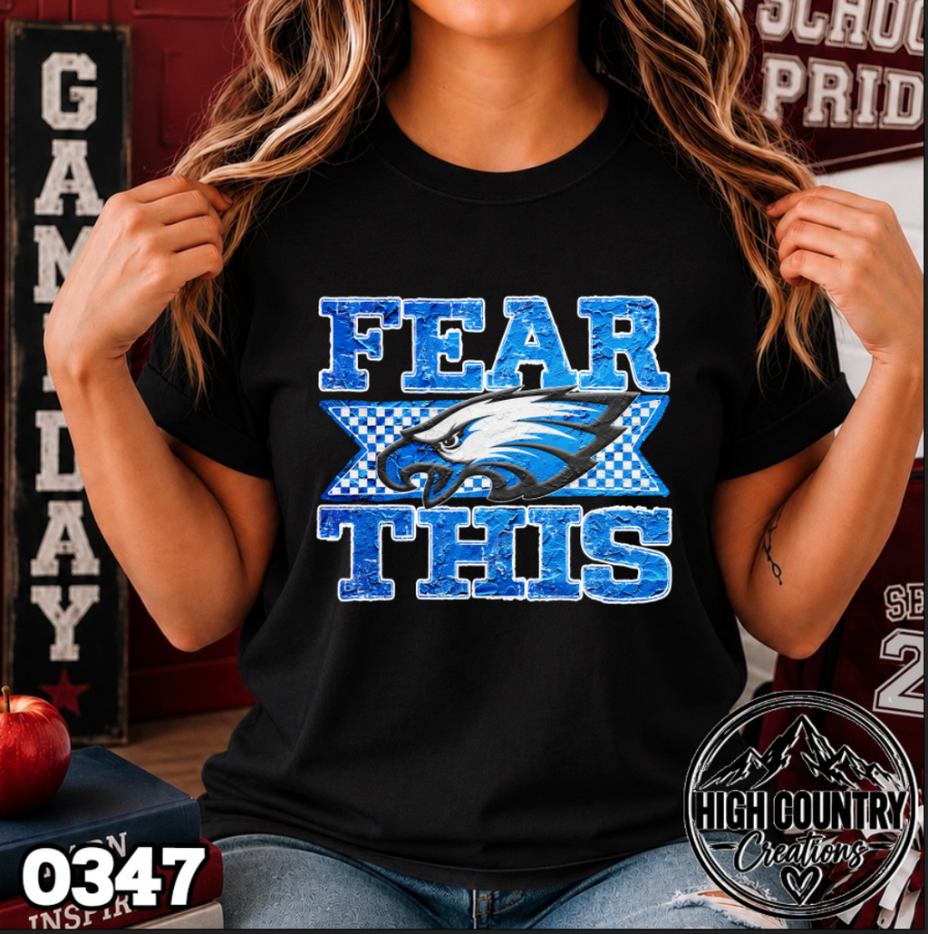0347 FEAR THIS Mascot banner