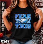0347 FEAR THIS Mascot banner