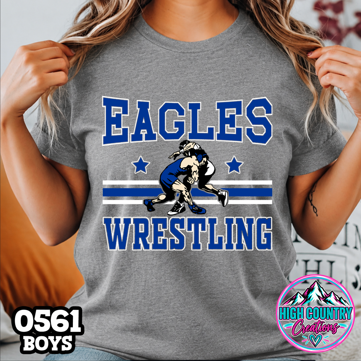 0561 BOYS Wrestling Spirit Tee