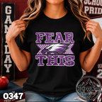 0347 FEAR THIS Mascot banner