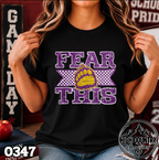 0347 FEAR THIS Mascot banner