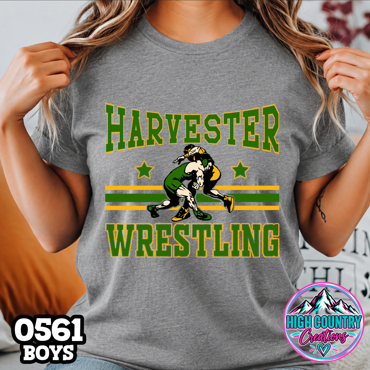 0561 BOYS Wrestling Spirit Tee