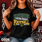 0508 MASCOT FOOTBALL LACES