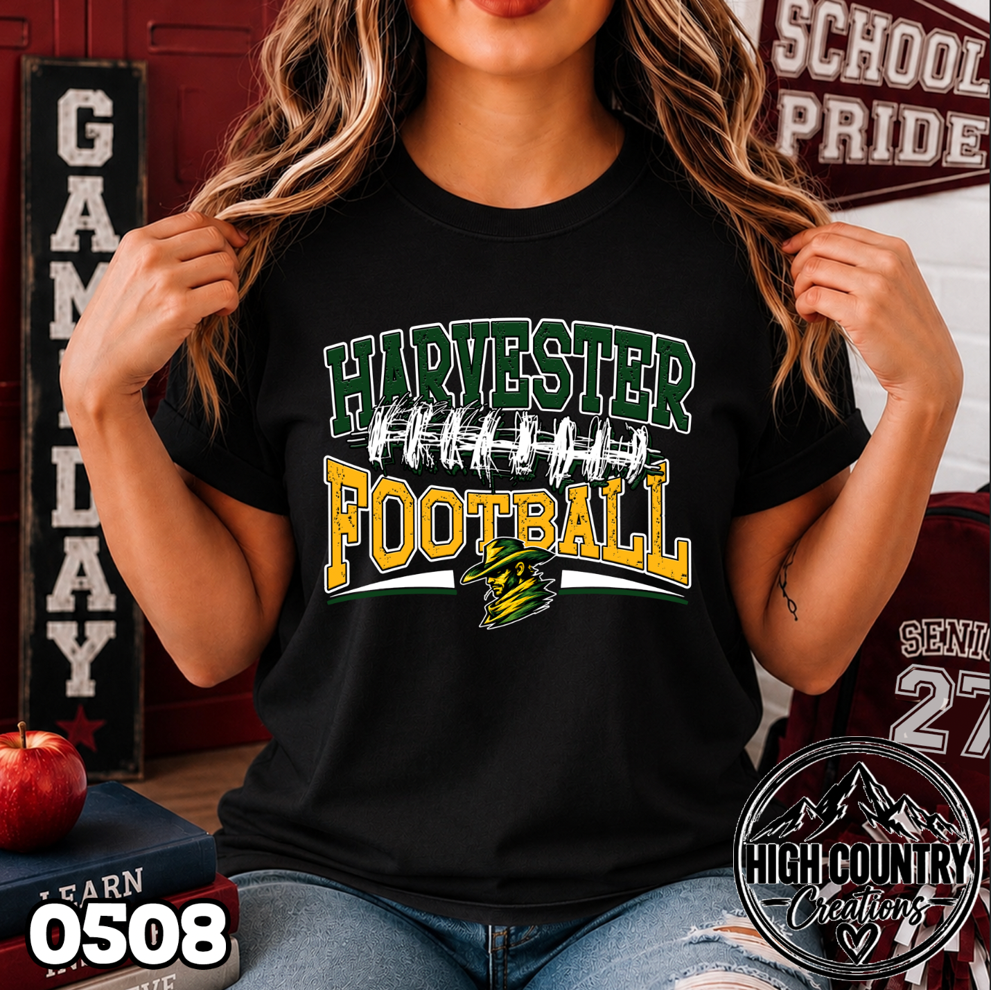 0508 MASCOT FOOTBALL LACES