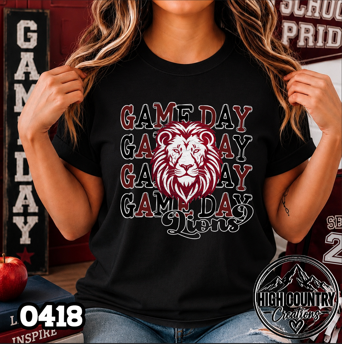 0418 GAME DAY MASCOT