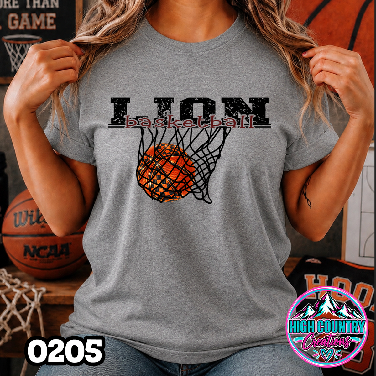0205 BASKETBALL SCHOOL SPIRIT