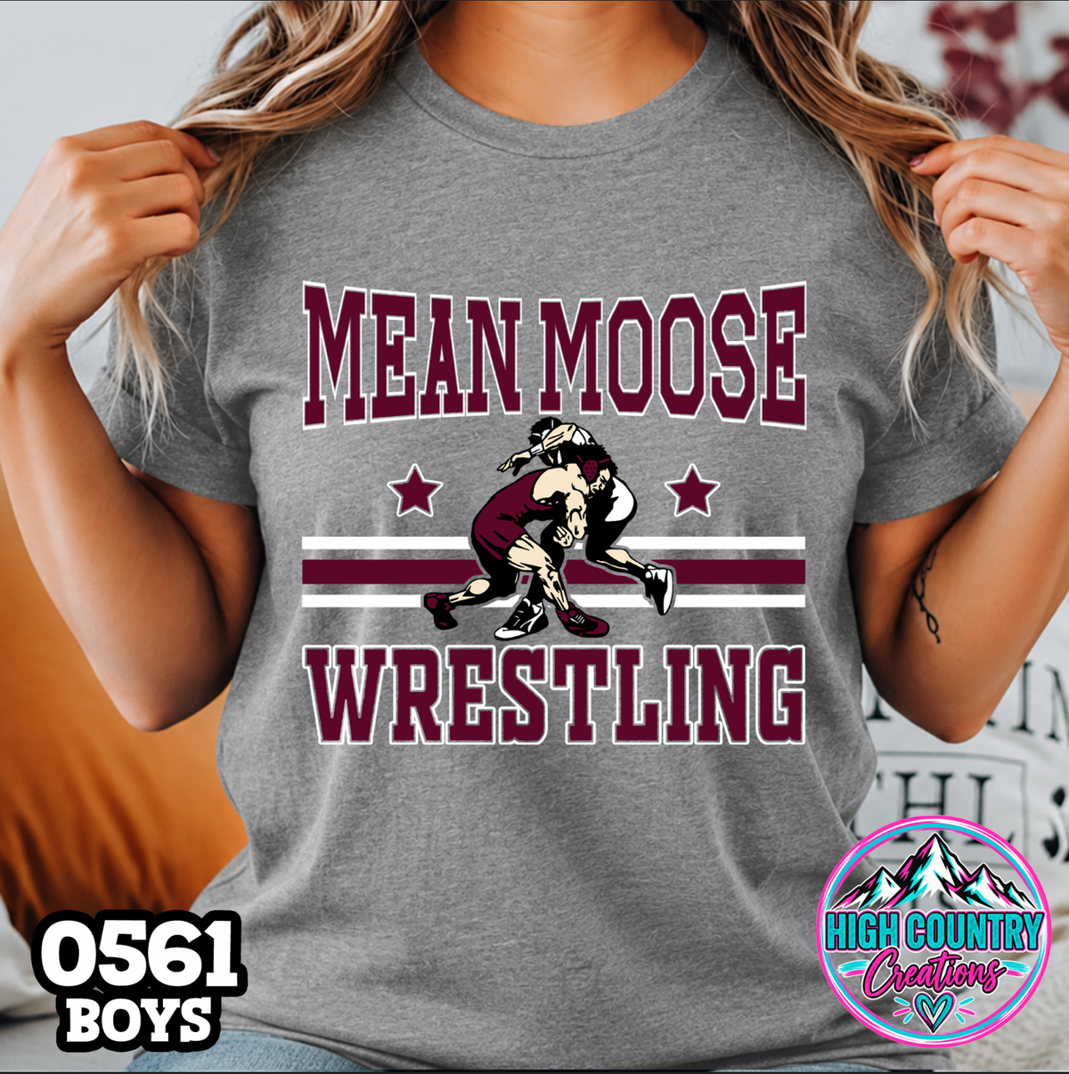 0561 BOYS Wrestling Spirit Tee