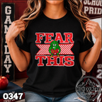 0347 FEAR THIS Mascot banner