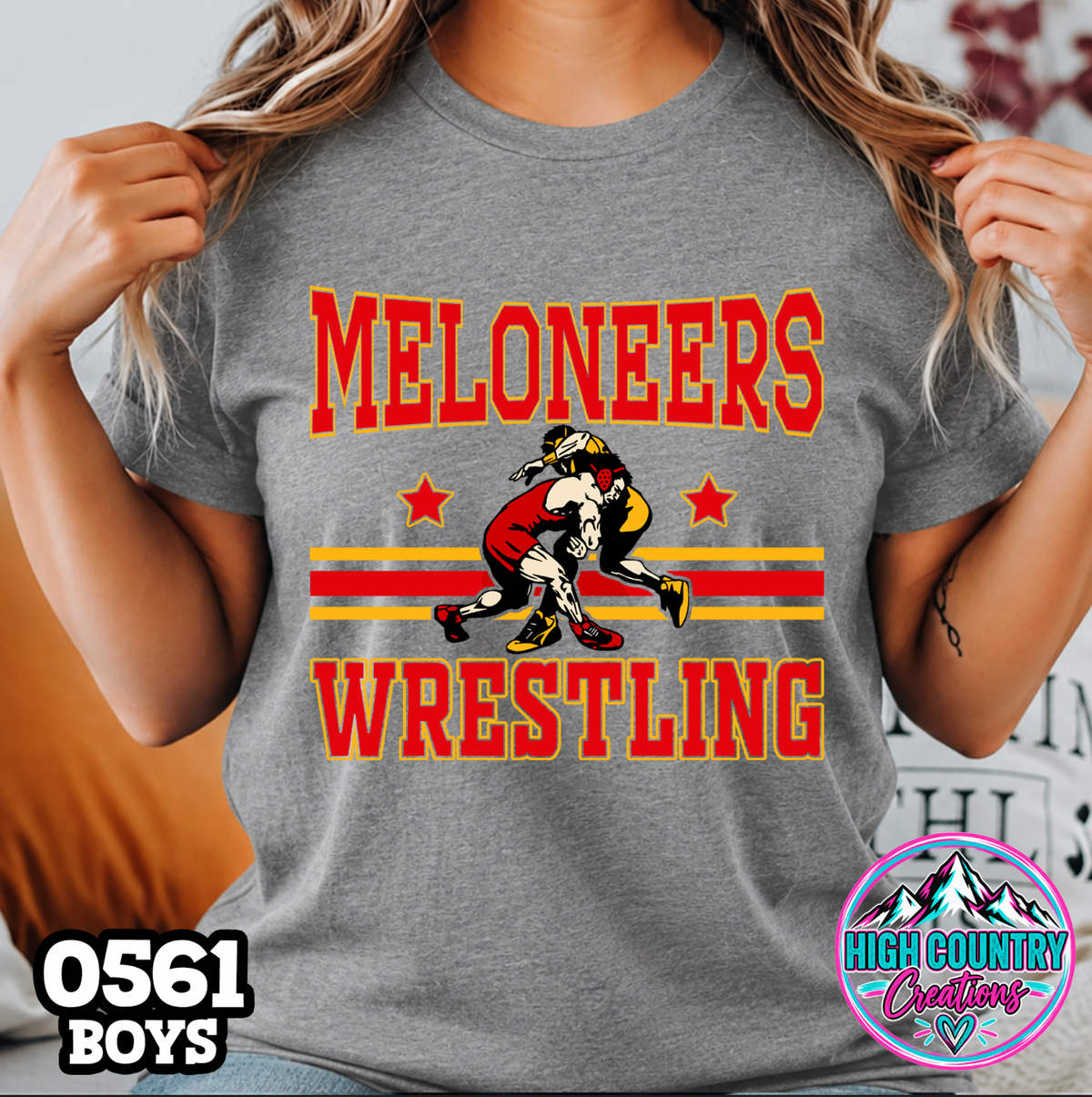 0561 BOYS Wrestling Spirit Tee