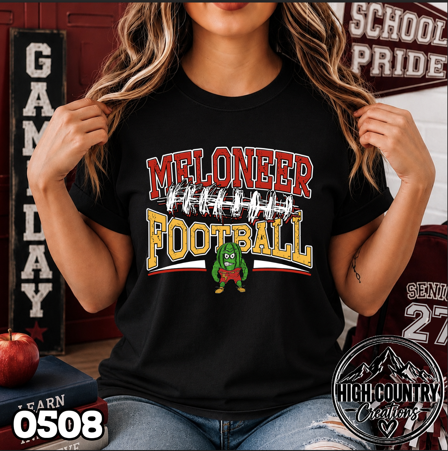 0508 MASCOT FOOTBALL LACES