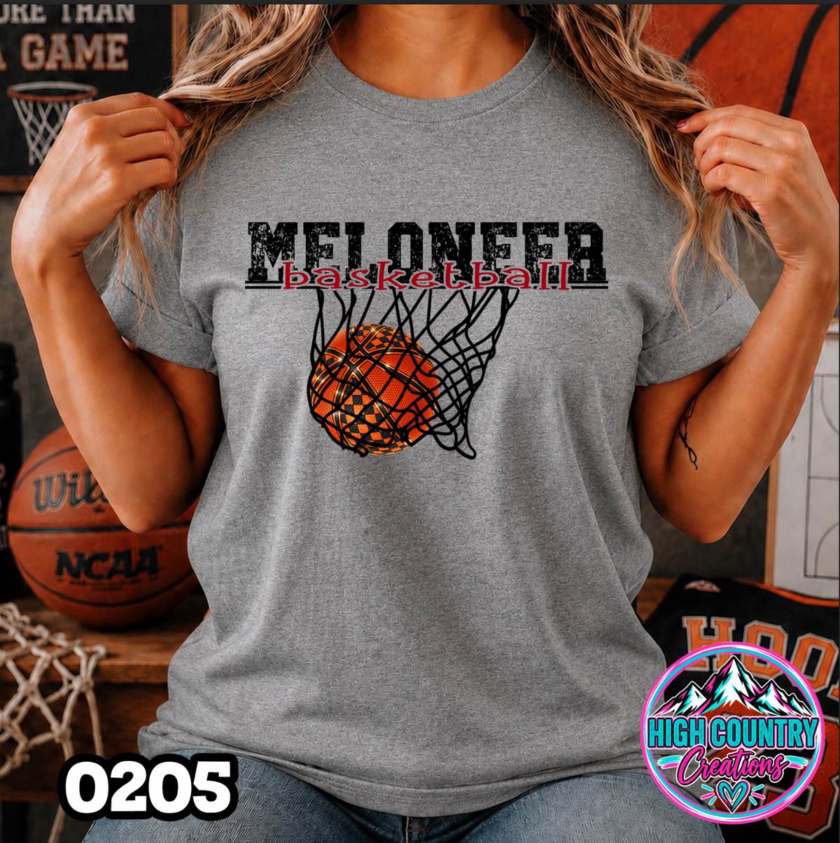 0205 BASKETBALL SCHOOL SPIRIT