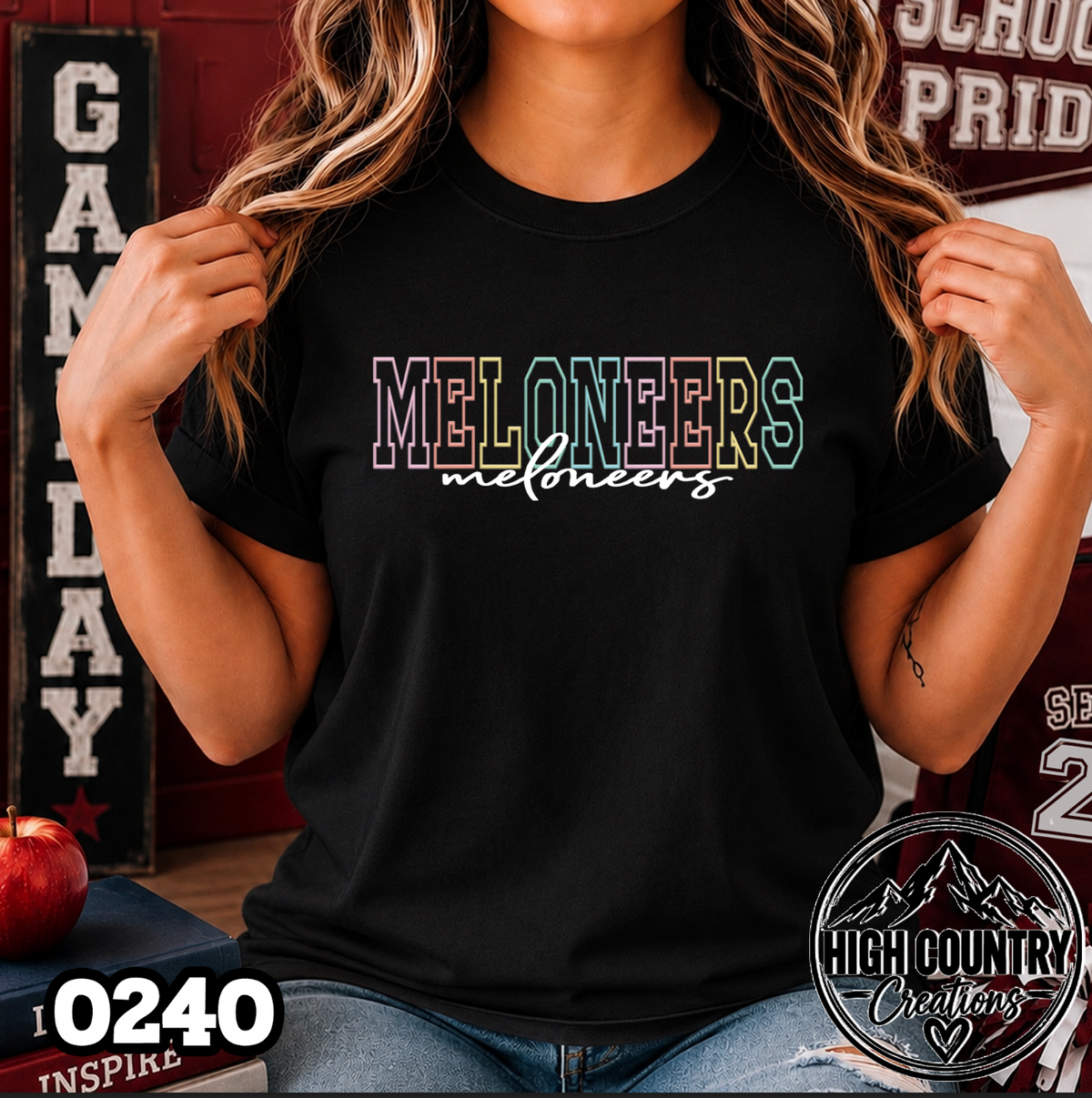 0240 Ombre Mascot