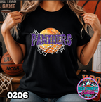 0206 Cut Net Basketball Spirit Tee