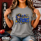 0282 Star Checkered AI mascot