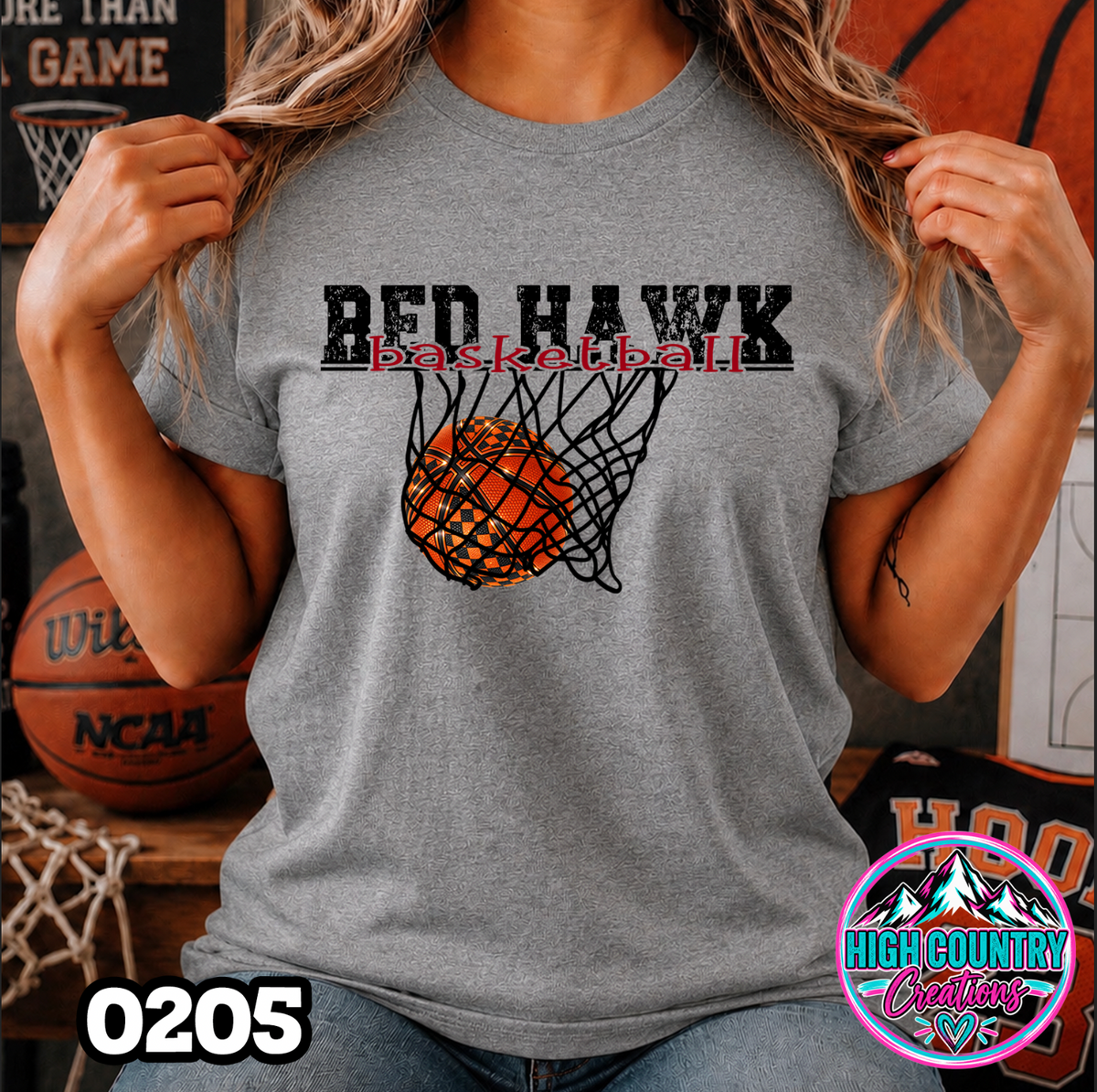 0205 BASKETBALL SCHOOL SPIRIT