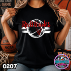 0207 Sketched Basketball School Spirit Tee