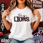 0250 Scribble Team School Spirit Tee