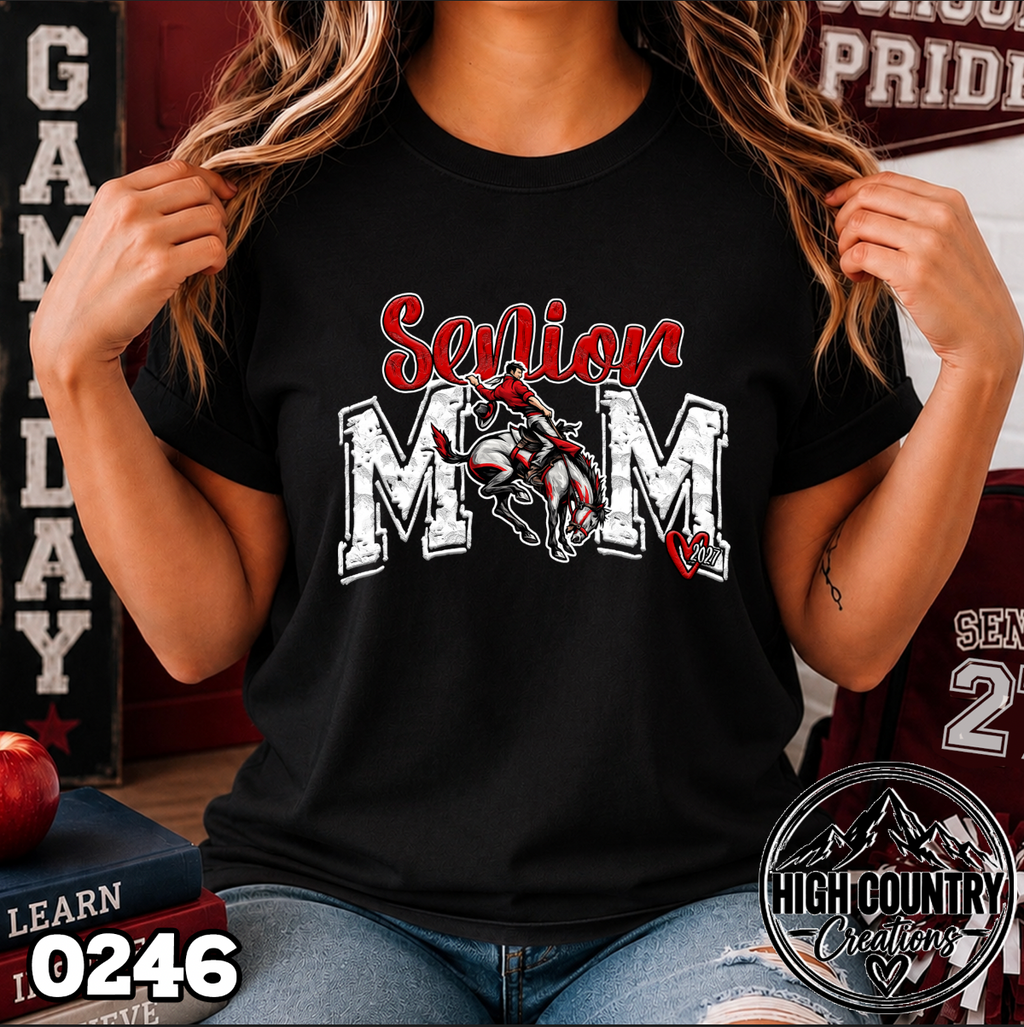 0246 Mascot Senior Mom Class of 2027