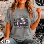 0459 Faux Glitter VOLLEYBALL GAME DAY