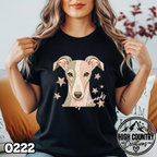 0222 PATCHWORK MASCOT – Faux Embroidery Spirit Tee