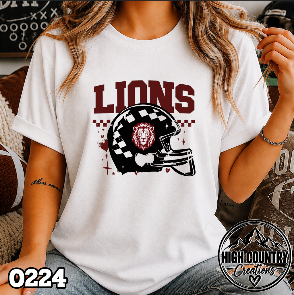 0224 Mascot Football Helmet