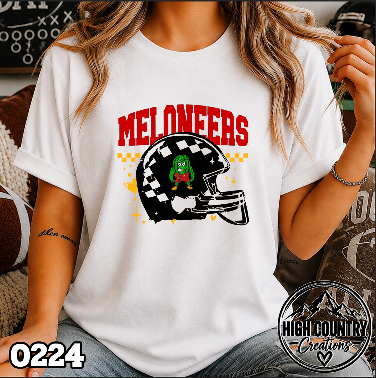 0224 Mascot Football Helmet