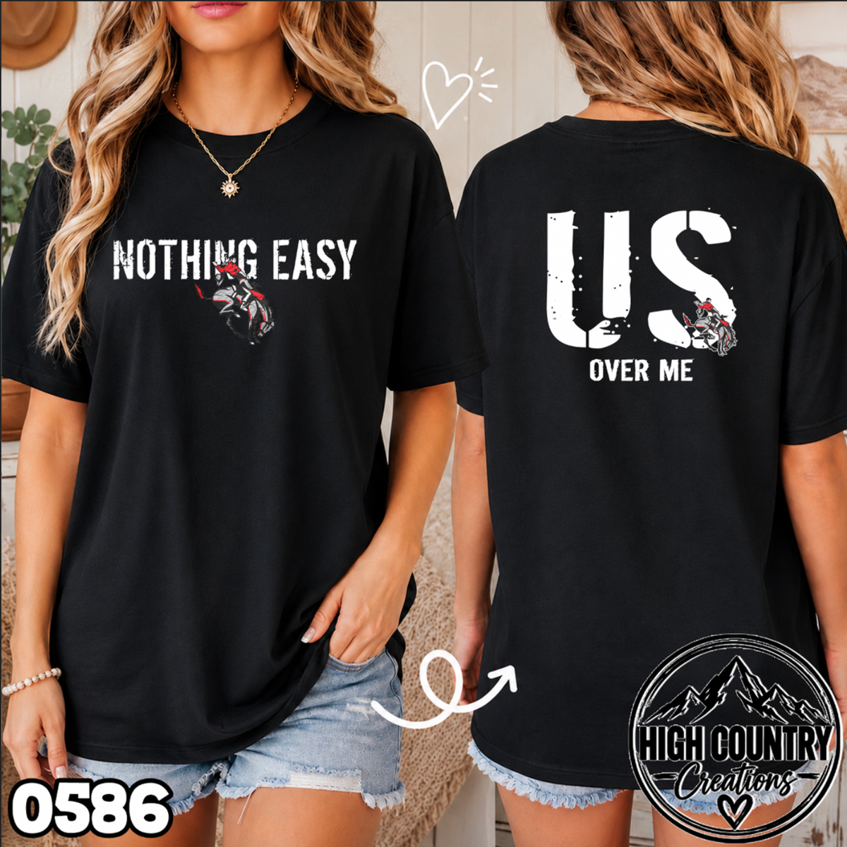 0586 Nothing Easy {Us Over Me}