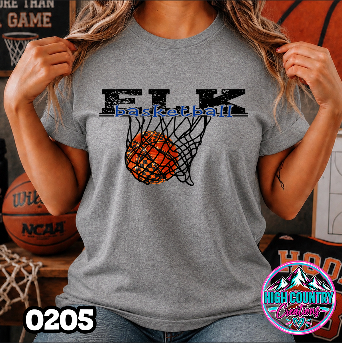 0205 BASKETBALL SCHOOL SPIRIT