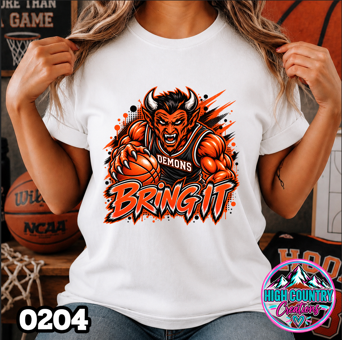 0204 BASKETBALL Ai MASCOT BRING IT