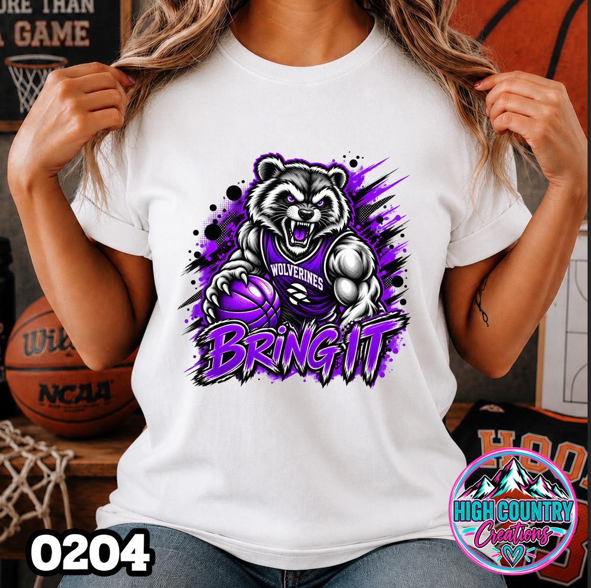 0204 BASKETBALL Ai MASCOT BRING IT