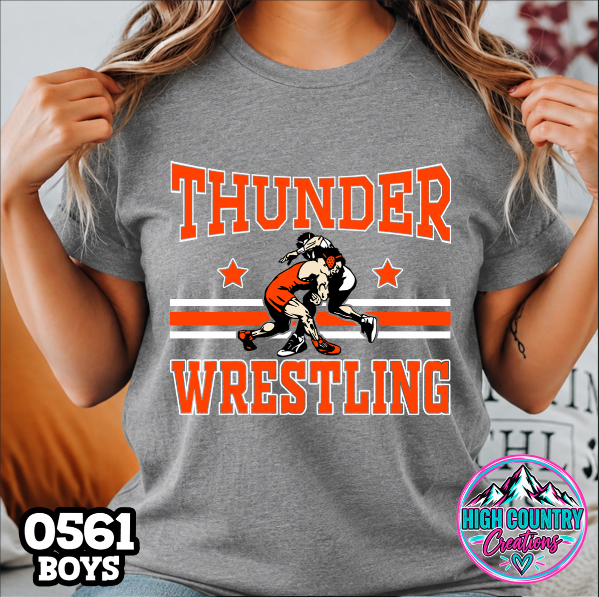 0561 BOYS Wrestling Spirit Tee