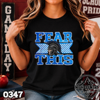 0347 FEAR THIS Mascot banner