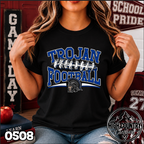 0508 MASCOT FOOTBALL LACES