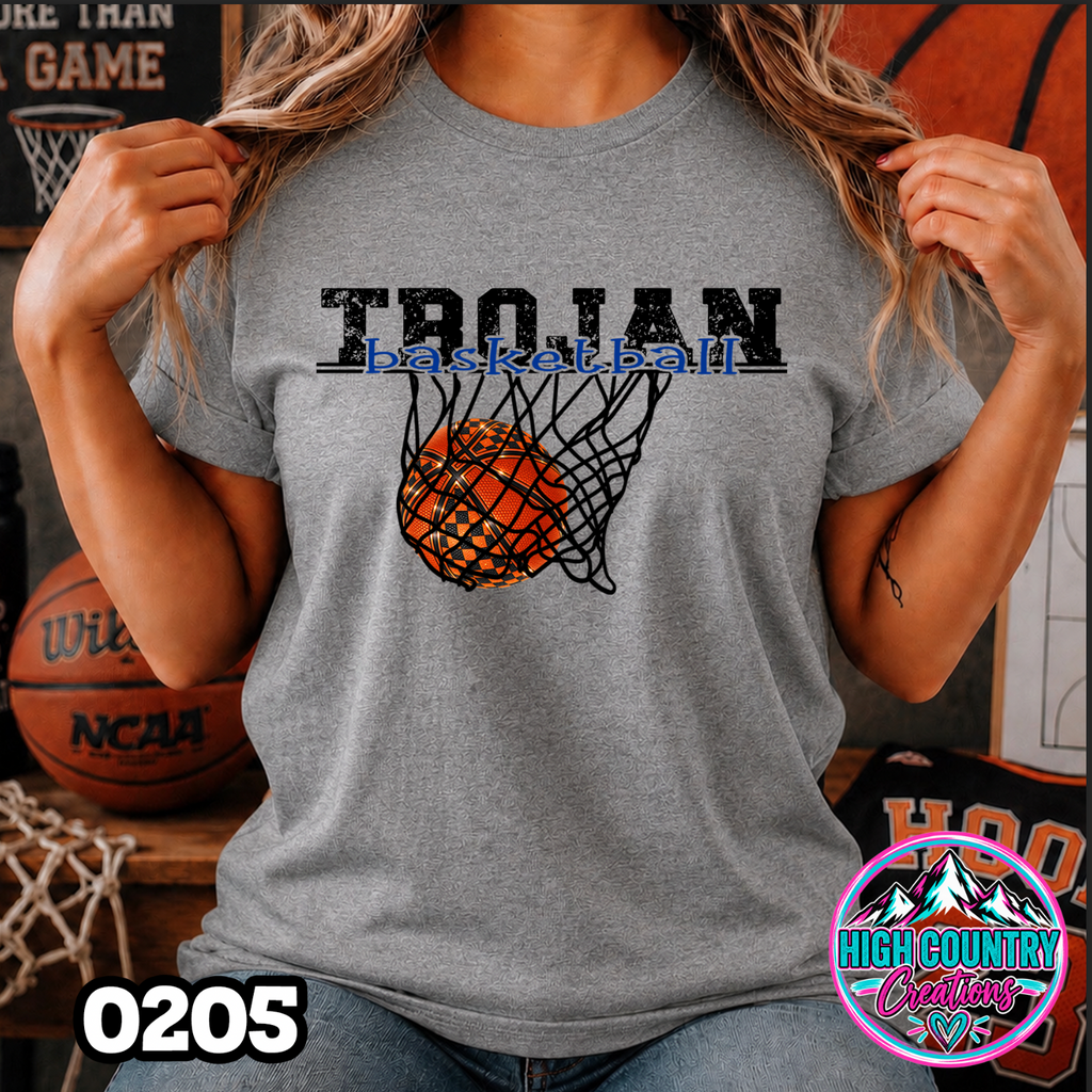 0205 BASKETBALL SCHOOL SPIRIT