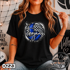 0223 VOLLEYBALL MASCOT SPLATTER