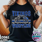 0561 Girls Wrestling School Spirit Tee