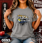 0593 MESSY WRESTLING SPIRIT TEE