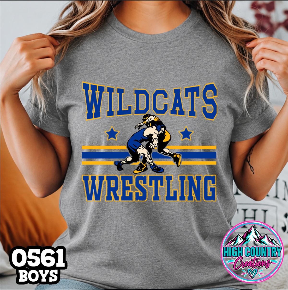 0561 BOYS Wrestling Spirit Tee