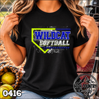 0416 SOFTBALL DIAMOND GRUNGE